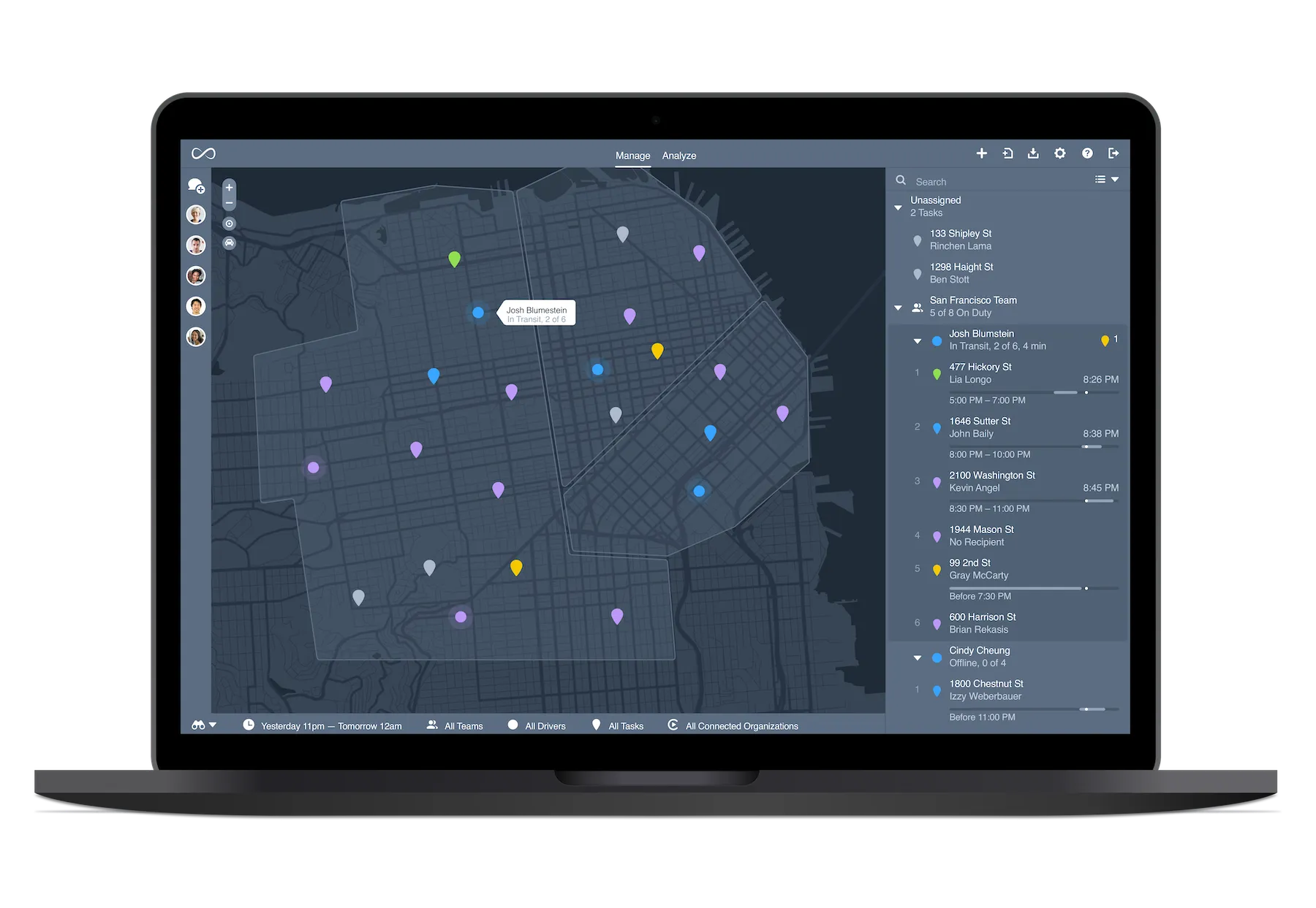 onfleet last mile software